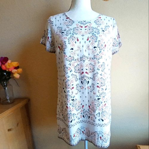 OFF WHITE Abito bianco Abercrombie & Fitch tutto foderato carino