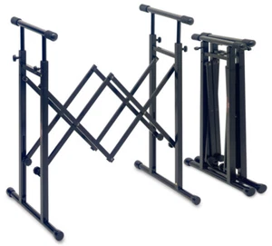 STAGG MXS-A3 Einstellbarer Keyboardtisch, schwarz - Bild 1 von 1