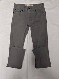 Boy's Levi's 510 Gray Skinny Stretch Adjustable Waist Jeans TgSz 10 Meas 26x25 - Picture 1 of 10