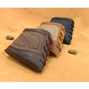 Canvas Rifle Butt Protector Durable Shotgun Recoil Pad Adjustable Gun Buttstock - Picture 1 of 60