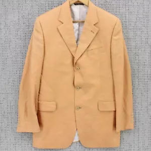 Blazer uomo Victor International arancione salmone taglia 40R casual foderato tre bottoni - Foto 1 di 11