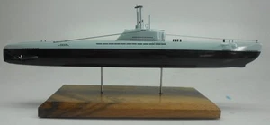 Type XXI U-Boats Elektroboote Submarine Desk Wood Model Small New - Picture 1 of 1