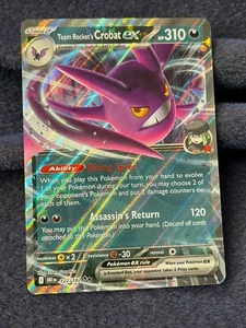 Team Rocket's Crobat ex - Double Rare SV10: Destined Rivals 122/182 - Picture 1 of 2