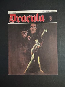 Revista Drácula # 6 casi nueva biblioteca inglesa 1971 9"x12" color (22 páginas con cubiertas) - Imagen 1 de 18