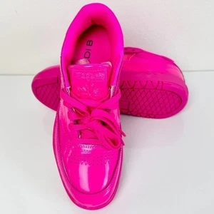 Hot Pink Lackleder Turnschuhe Reebok Bold Loud Cardi B Club C Double 6,5 - Bild 1 von 13
