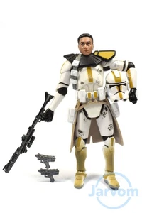 Star Wars 3.75" ROTS Clone Evolutions Phase II Clone Commander 327th Complete - Picture 1 of 1