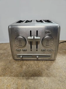 Cuisinart Custom Select 4-Slice Toaster Model No RBT-1285pc  - Picture 1 of 6