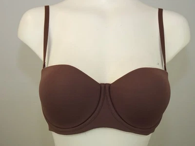 Sujetador con aros forrado sin tirantes Skims 9055# se adapta a todos talla 32 DD de EE. UU. Foto 1 de 4