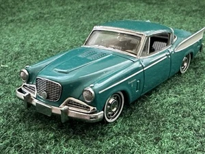 Matchbox Dinky Blue / Green 1958 Studebaker Golden Hawk 1/43 Die-cast No Box - Picture 1 of 10