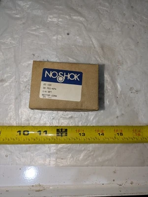 NOSHOK 20.100 30 PSI/KPA 1/4 NPT FONDO CONN Foto 1 de 4