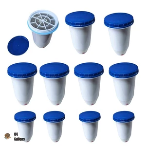 PACK 12 ZR-017 6 etapas filtro de agua repuesto para jarras y dispensadores - Imagen 1 de 11