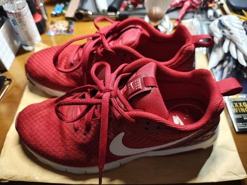 Nike Air Max Red Sneakers Uomo US 7.0 Usate con piccoli segni di usura