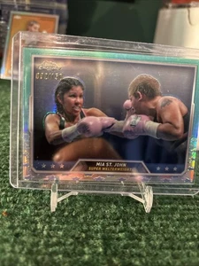 2024 Topps Chrome Boxing #48 Mia St. John /150 - Bild 1 von 2