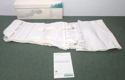 Freeman Womens Lumbosacral Support Corset Back Brace: Model 566 / Size 52 - Image 1 of 4