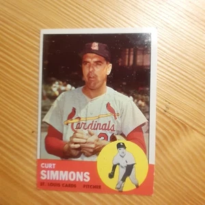 1963 Topps - Curt Simmons #22 - Bild 1 von 2