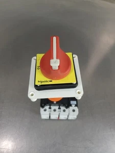 Schneider Electric V4 80A Rotary Switch w/VZ4 Auxiliary Contact. 4E-37 - Picture 1 of 5