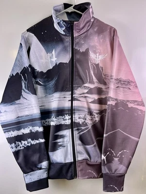 Puma X Lamelo Ball 1 Of 1 Jacket Men’s Size Large All Over Graphic Print  ~ Rare - Image 1 of 4