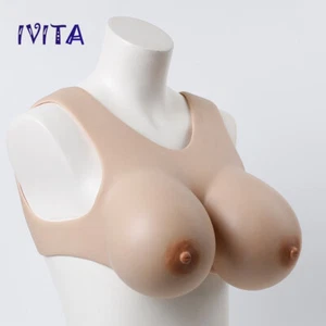 C Cup Silikonbrüste 100% Silicone Brüste für Transgender Fake Silicone Boobs - Picture 1 of 6