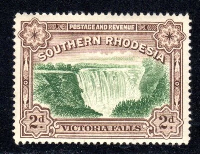 1935-41 Southern Rhodesia SC# 31 - Victoria Falls - M-H - Image 1 of 2