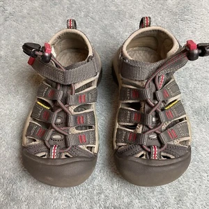 KEEN Size 9 Boys Gray Waterproof Water Shoes Sport Sandals - Picture 1 of 8
