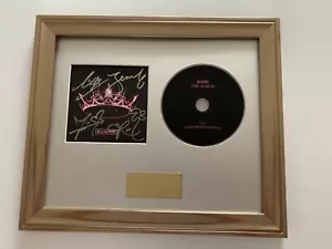 SIGNED/AUTOGRAPHED BLACKPINK THE ALBUM FRAMED CD PRESENTATION.JISOO JENNIE ROSE - Picture 1 of 1