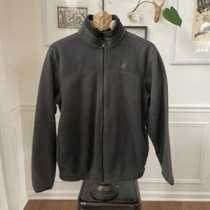 Timberland Men’s Dark Green Fleece Jacket Full Zip S - Picture 1 of 8