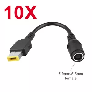 10PCS Power Adapter Charger Converter Cable For Lenovo ThinkPad T440 T440p T440s - Picture 1 of 4