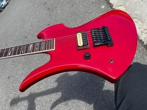 BC Rich USA Custom Mockingbird Left Handed - w/ Kahler - Cardinal Red - 6.9 lbs - Picture 1 of 21