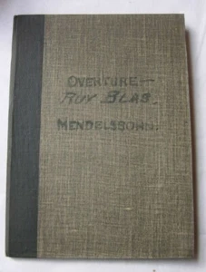 Mendelssohn Ruy Blas Op 95 Overture  Eulenburg study score  - Picture 1 of 3