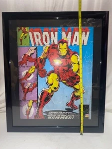 Marvel Wall Art Iron Man Issue 126 Artissimo 25" X 21" - Picture 1 of 3