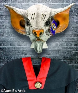Mice & Mystics "Maginos" Costume 6 Piece Handmade Robe & Hood Belt Hands & Mask - Picture 1 of 5