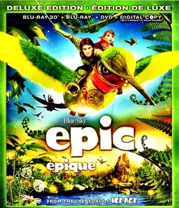 EPIC -3D BluRay+ BluRAY + DVD - 3Discs - Beyoncé , Colin Farrell, DELUXE EDITION - Picture 1 of 2