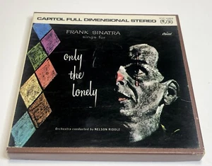 Frank Sinatra Sings For Only The Lonely Reel To Reel Tape 3 3/4 IPS VERY RARE! - Picture 1 of 5
