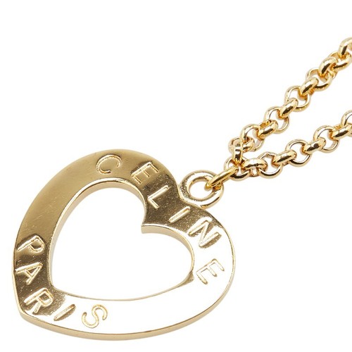 Collana donna motivo cuore CELINE 【Usata】