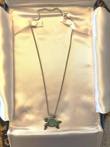 Na Hoku "Rare" Kabana Sea Turtle Pendant  Necklace - Picture 1 of 11