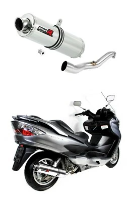 BURGMAN 400 Marmitta ST Dominator Terminale di Scarico 2007 2008 2009 2010 2011 - Immagine 1 di 4