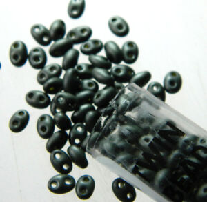 2.5x5mm 2 Hole Twin Beads Czech Glass Seed Beads 23 Gram Tube