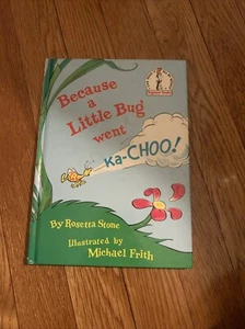Because a Little Bug Went Ka-Choo! by Rosetta Stone (1975, Hardcover) - Imagen 1 de 4