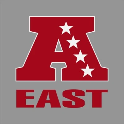 AFC East American Conference NFL Pro Sports Vinyl Sticker Decal Car Window Wall