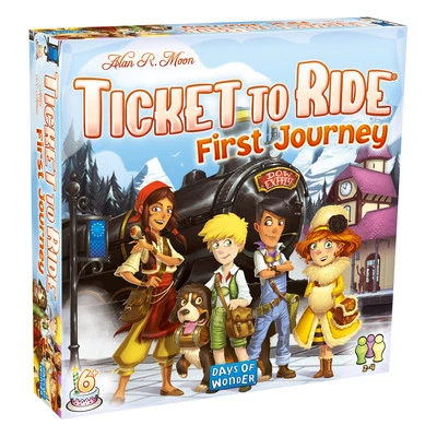 Ticket to Ride: First Journey - Europe | Train Adventure Board Game - Image 1 of 3
