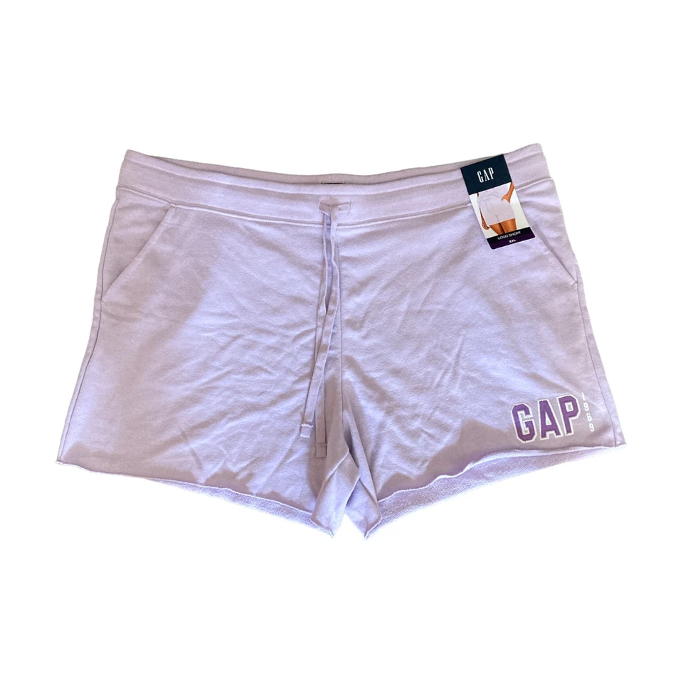 Short de Comprimento Interno com Logo de Puxar Suave e Logo de 4" da GAP para Mulheres - Imagem 1 de 1