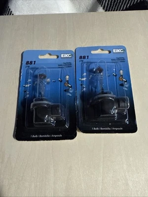881 27W - Bombilla halógena de conducción antiniebla nueva Eiko cantidad-2 Foto 1 de 4