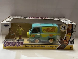 1:24 Scooby Doo Mystery Machine with Shaggy JADA car + figure Diecast modelcar - Picture 1 of 2