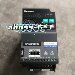 shihlin SC3-023-0.75K Three-phase220V Frequency converter#1pcs New In Box - Picture 1 of 3