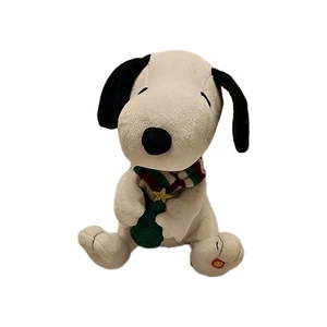 Peluche de Navidad Snoopy iluminado y cabeza móvil de Gemmy - Imagen 1 de 7