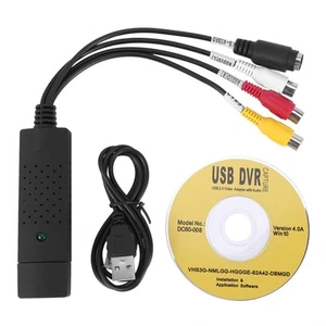 Video Audio Vcr Carte De Capture Video Usb Vers Adaptateur De Carte De 5628 - Photo 1/8