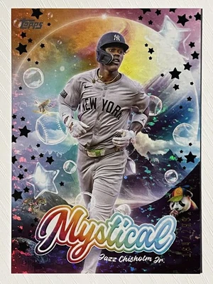 Jazz Chisholm Jr. 2024 Topps Update Mystical Black 164/299 New York Yankees - Image 1 of 2