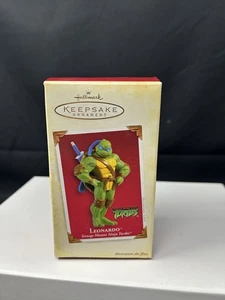 Hallmark Keepsake 2005 Leonardo Teenage Mutant Ninja Turtles adorno de Navidad - Imagen 1 de 5
