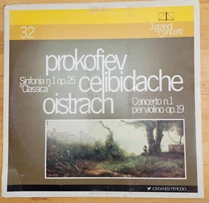 David Oistrach Celibidache Ernst Bour PROKOFIEV Symphony 1 Violin Concerto 1 - Picture 1 of 9
