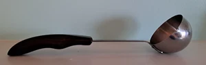 CUTCO No 15 Soup Ladle Vintage Brown Handle Made in USA Stainless - Picture 1 of 6
